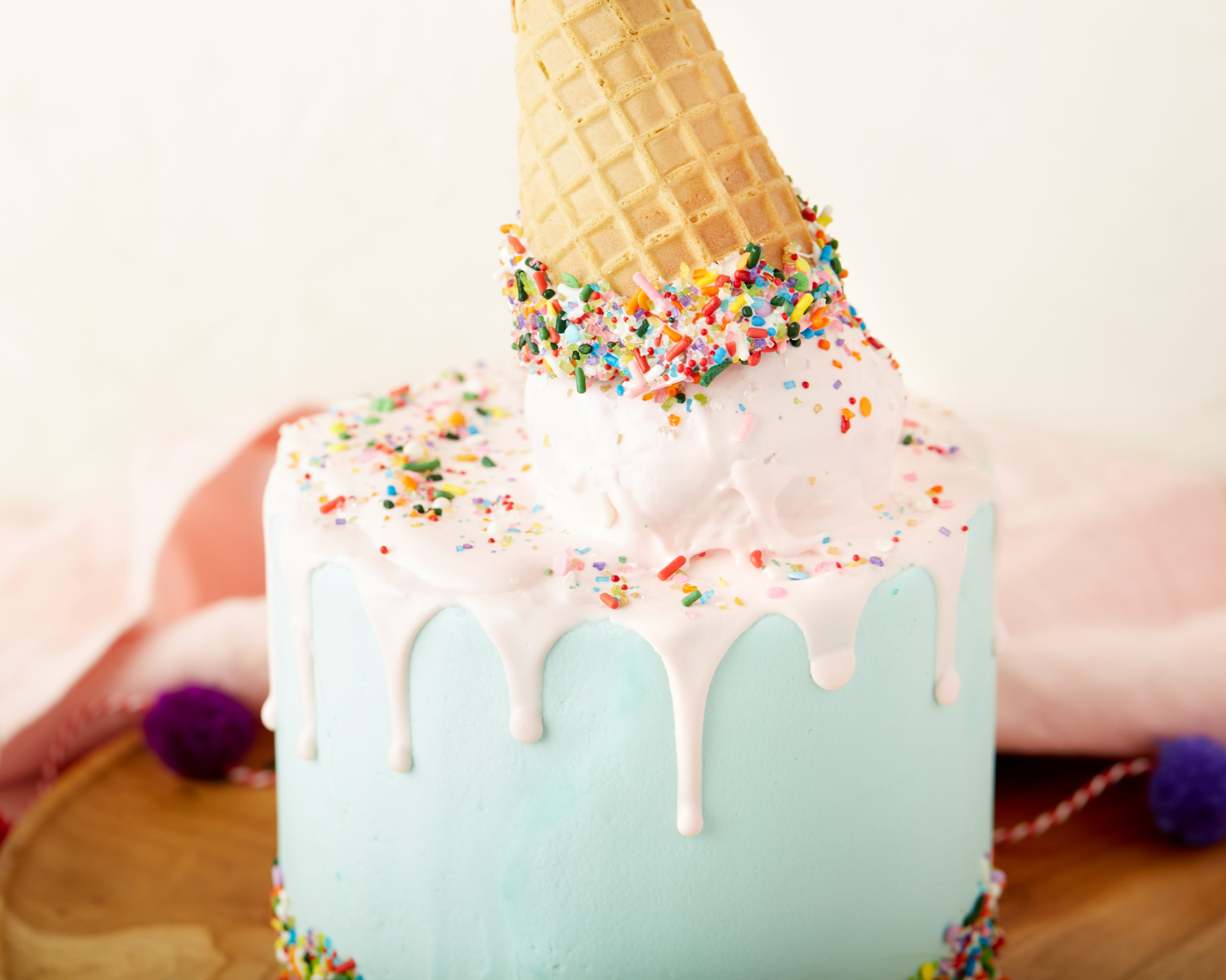 Melted ice cream cake recipe