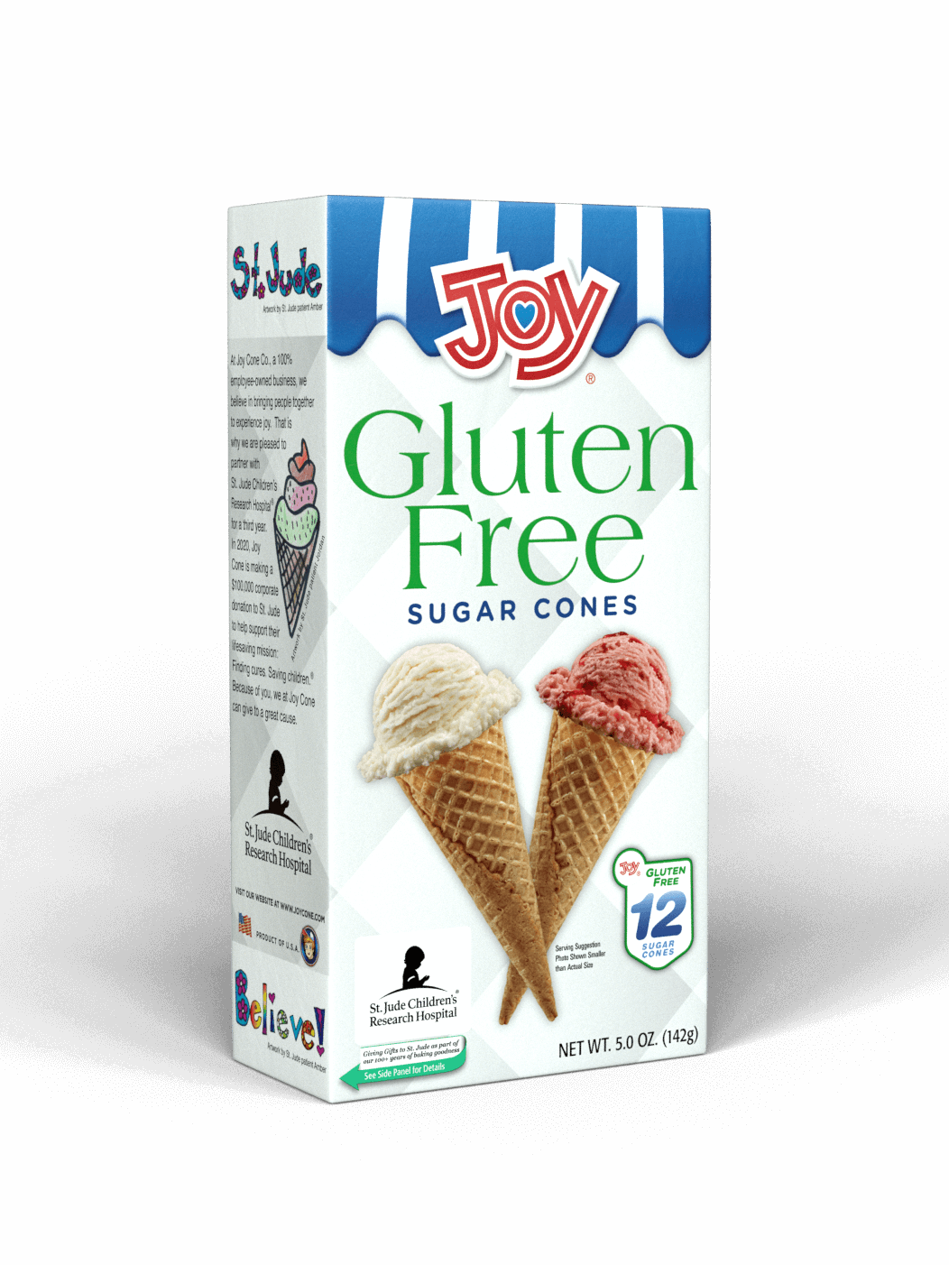 12ct. Gluten Free Sugar Cones box