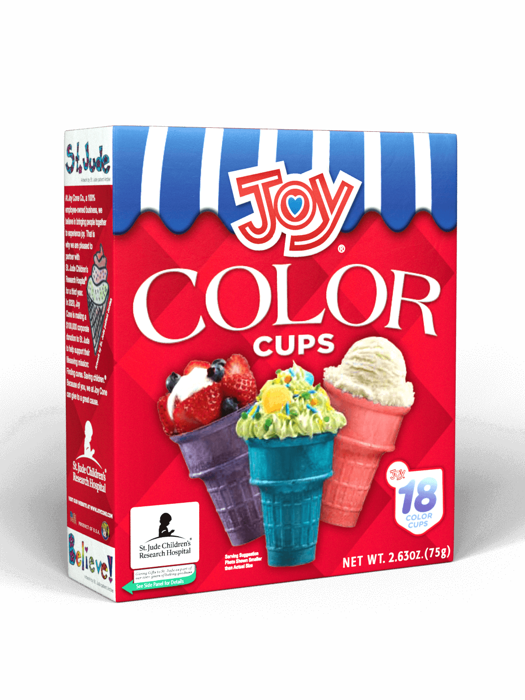 18ct. Color Cups box